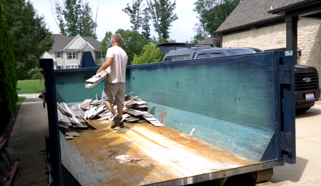 Dumpster rental for remodeling debris in Las Cruces